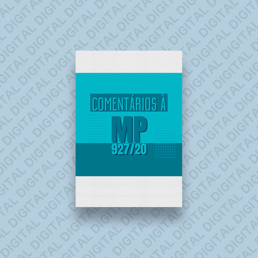 eBook Comentários à MP 927/20